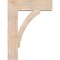 Ekena Millwork Thorton Block Smooth Bracket, Douglas Fir, 5 1/2"W x 24"D x 32"H BKT06X24X32THR05SDF - alternate 3